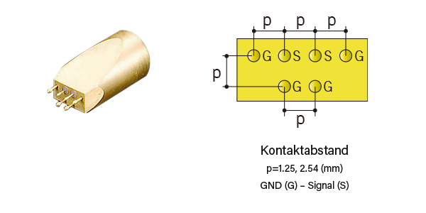 Differenzial-Hochfrequenz-Koaxial-Tastkopf