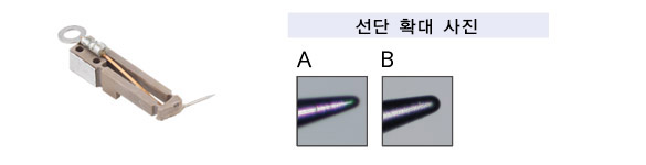 니들 프로브 선단